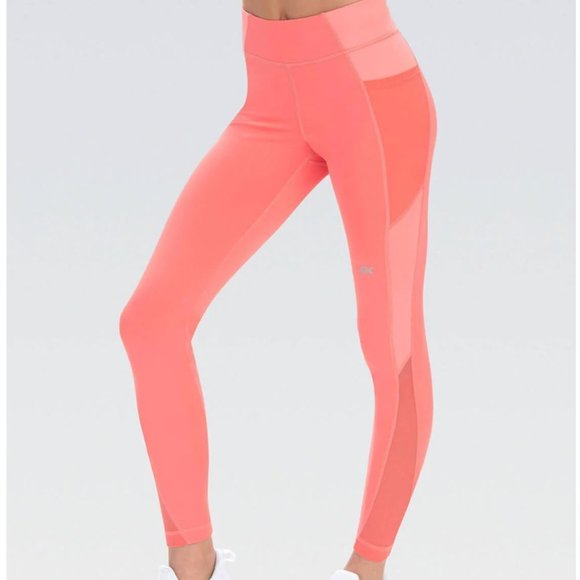 GK Pants - GK FITNESS Dark Persimmon Power Pink barbiecore Leggings Workout Pants XL